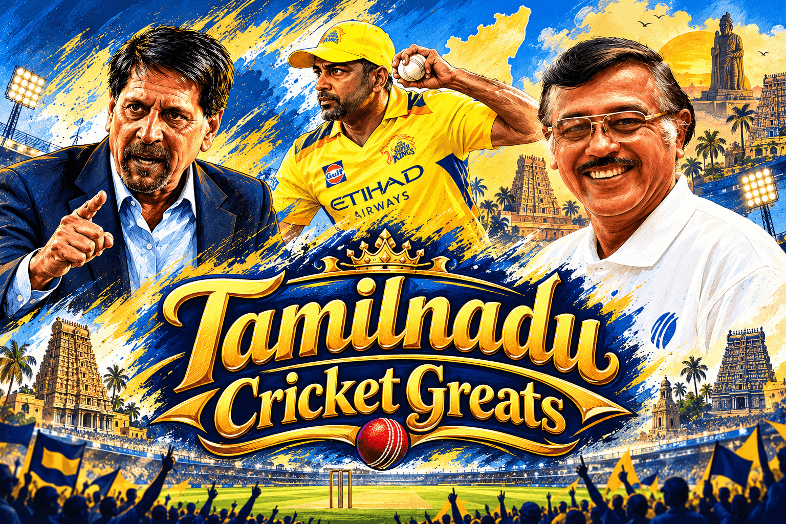 Ashwin, Srikkanth, Venkataraghavan to have their own stands in Chepauk stadium